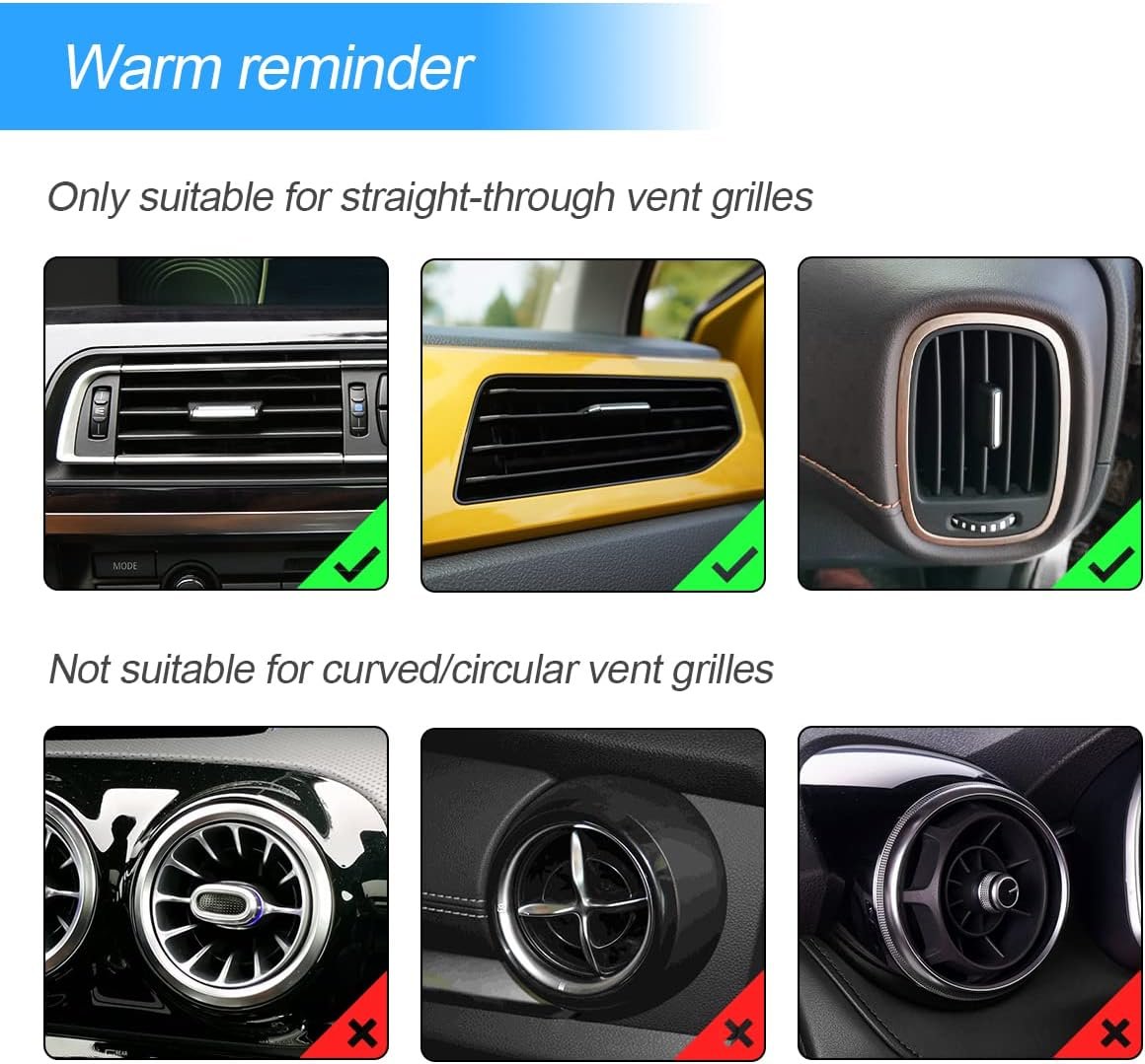 AUKEPO 10 PCS Most Car Air Vent Outlet Trim,Bling, Rhinestone Air Conditioner Decoration Strip, Universal Bendable,Interior Accessories (Pink)