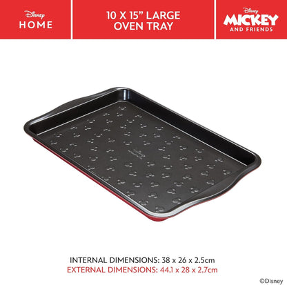 Prestige x Disney - Nonstick Baking Sheet with Embossed Mickey Logo (25 x 38cm/10 x 15in)