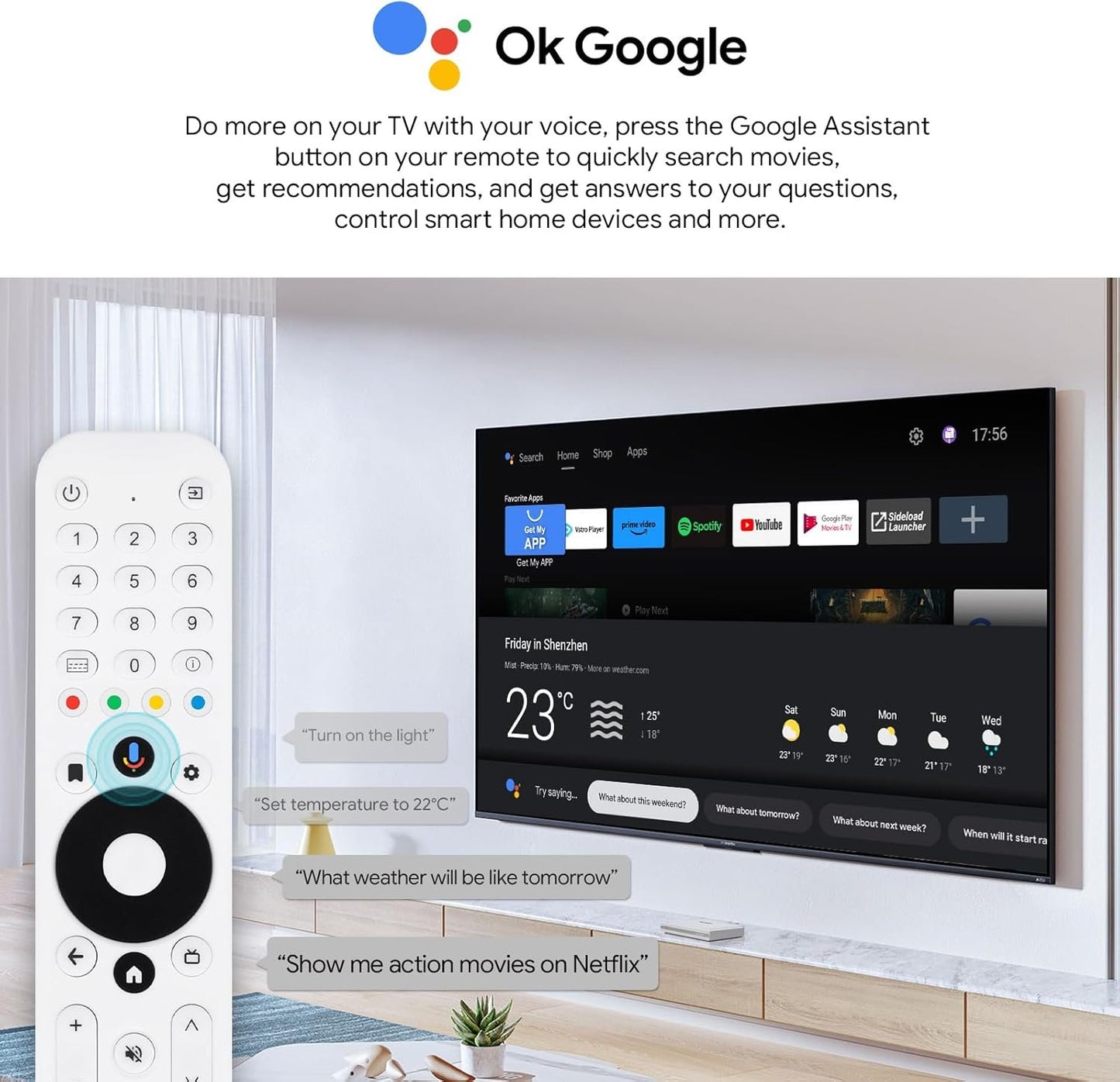 Android 11.0 TV Box, MECOOL KM2 Plus Deluxe, 4GB RAM, 32GB Storage, Netflix Certified, Google Assistant, Dolby Atmos Vision, AV1, HDR 4K, 2.4G/5.0G WiFi 6, BT 5.0, Amlogic S905X4