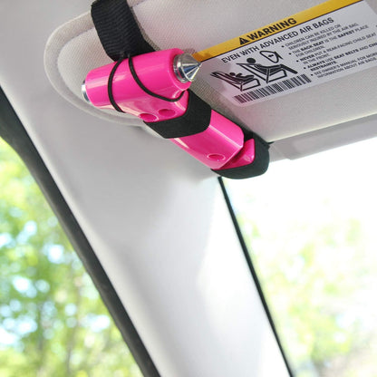 Super-Cute Safety Hammer, Emergency Escape Tool with Car Window Breaker and Seat Belt Cutter, Life Saving Safety & Survival Kit for Women's Safety, Family, Child Rescue