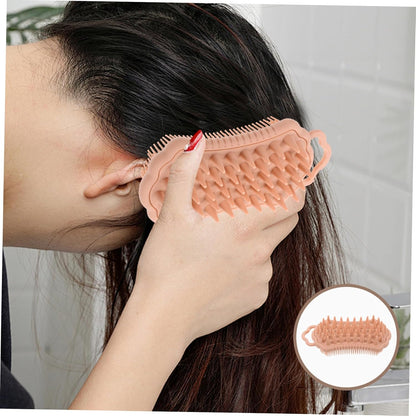 MUCKLILY Silicone Exfoliating Shampoo for Relaxing Scalp for Wet and Dry