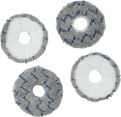 T20/X1 Cleaning Essentials 8 Dust Bags and 4 Mop Pads Designed for Effective Dirt Removal and Floor Protection (Blue)