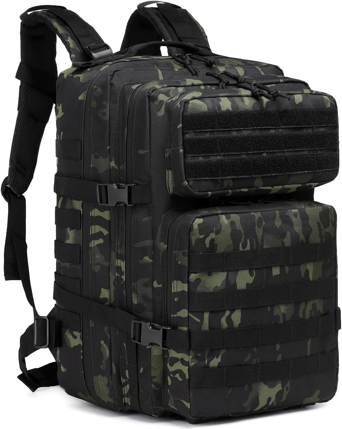 ATBP Military Tactical Molle Rucksack Backpack Large Travel Backpack Hiking Daypack Camping Hunting Backpack 40L
