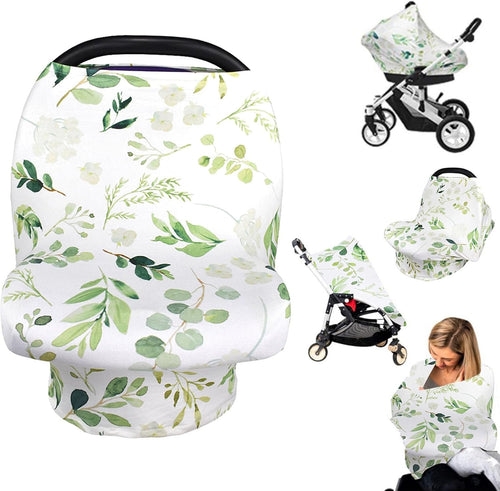 Zurligi Ultrasoft Breastfeeding Nursing Cover, Multi-Use Baby Car Seat Canopy & Stroller Cover, Privacy Protection for Nursing, Car Seat & Stroller, for Mother Wife