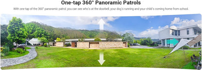 Security Cameras Wireless Outdoor Home System, 4 Camera Kit, No Subscription Fees, Solar Powered, Local Storage, 365-Day Battery Life, 360°PTZ Surveillance, Auto Tracking, 2K Color Night Vision