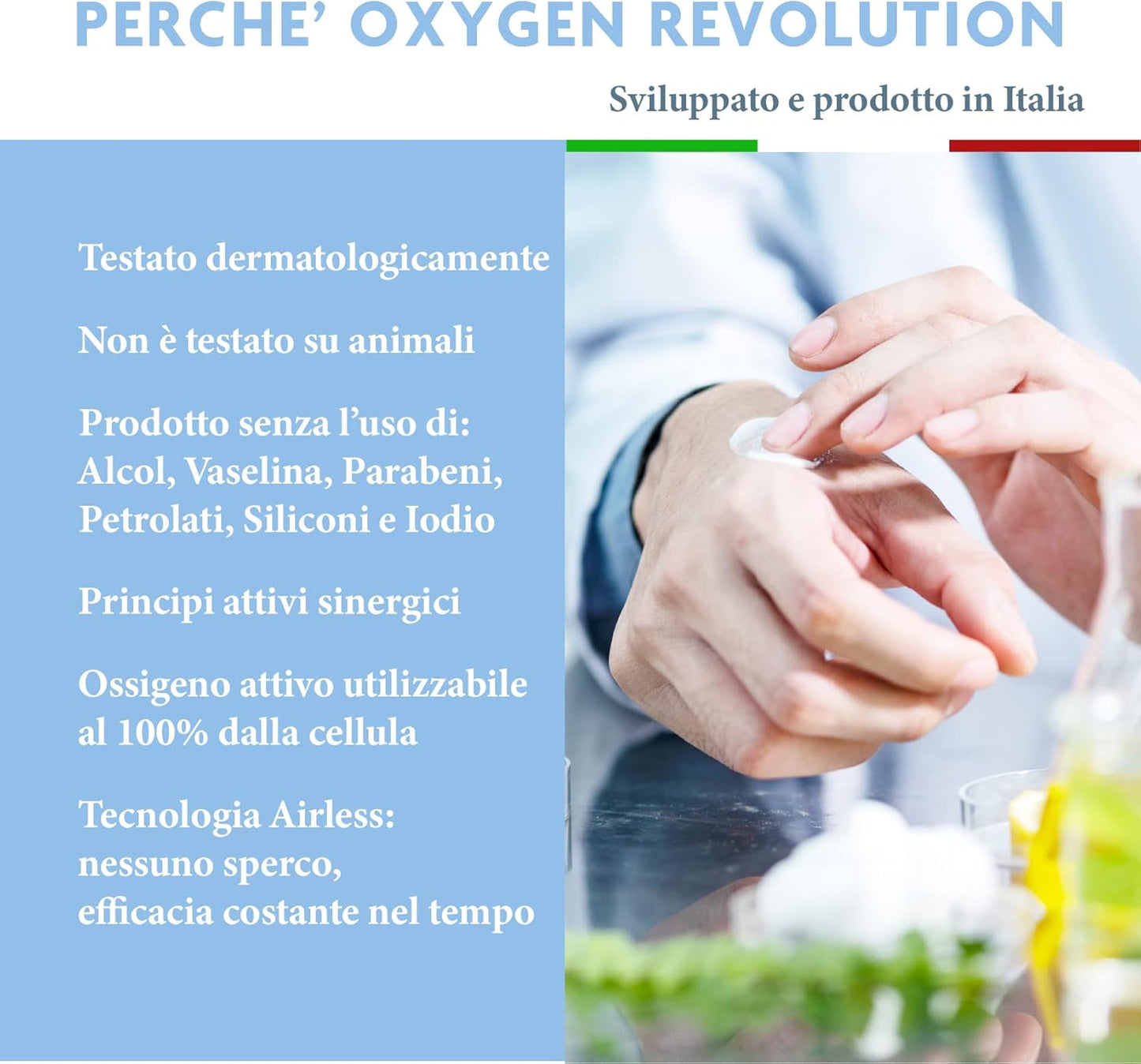 Oxygen Revolution Oxygen-Ozone Nourishing Anti-Aging Cream with Hyaluronic Acid and Collagen, Anti-Wrinkles, Rich in Active Ingredients, Deep Penetration into the Skin, 15 ml