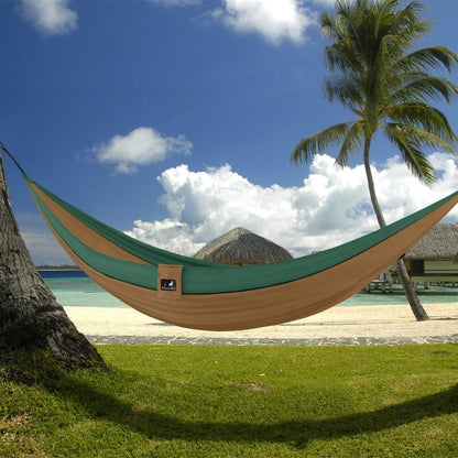 MalloMe Camping Hammock with Straps - Portable Outdoor Hammock for Adults, Kids - Double Hamac - 2 Person Hammocks - Tree Hamac Swing with Accessories - Hamock Tent for Travel - Hammocks for Outside