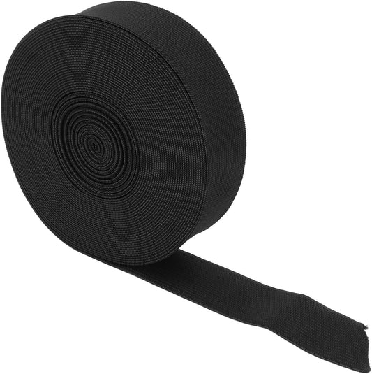 Elastic Band 3.5Cm Accessories Width Clothing Accessories Roll 10 Yards Crafts Black 1.4In Rubber Band Thickened Attire Accessories Garments Elastic Bands