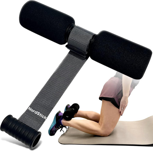 NordStick Nordic and PRO Hamstring Curl Strap and Nordic Curl Knee Pad