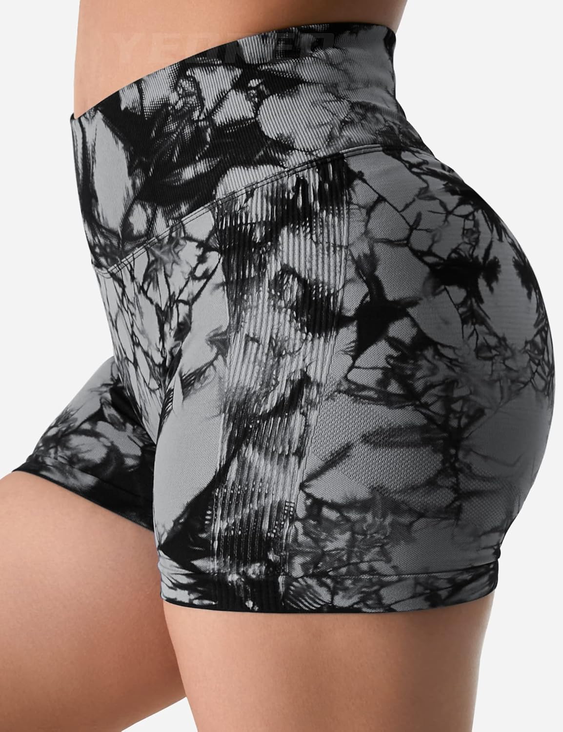 'YEOREO Professional Women Workout Shorts 3.6'' Scrunch Shorts Seamless High Waisted Contour Gym Yoga Biker Shorts'