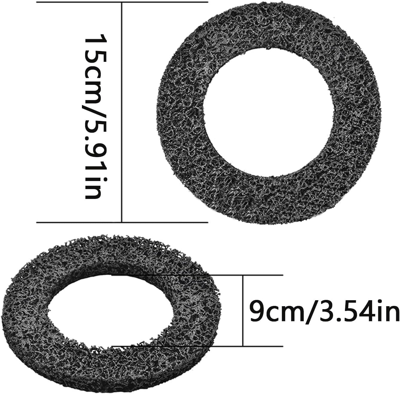 Wheel Hub Cleaning Tool, Multipurpose, Detailing Brush, Lightweight Rust Remover, Deep Clean Accessory for Sedans, Vehicles, Pickup Trucks, Auto Maintenance Kit