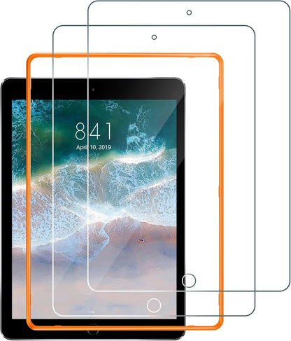 [2 Pack] Coolpow for iPad Air 2 Screen Protector, iPad 9.7 Inch Screen Protector Tempered Glass Film, iPad 6th/5th Generation Screen Protector (2018/2017 Model), iPad Air 1/ iPad Pro 9.7 Inch.