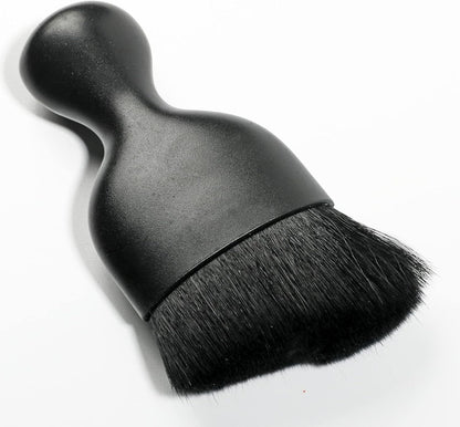AOCISKA Car Interior Detailing Brush,Soft Bristle Cleaning Brush Car Detailing Brush Dusting Brush,Car Interior Cleaning Tool,Auto Detail Brush Car Dash Duster Brush (Black) (QXS002)