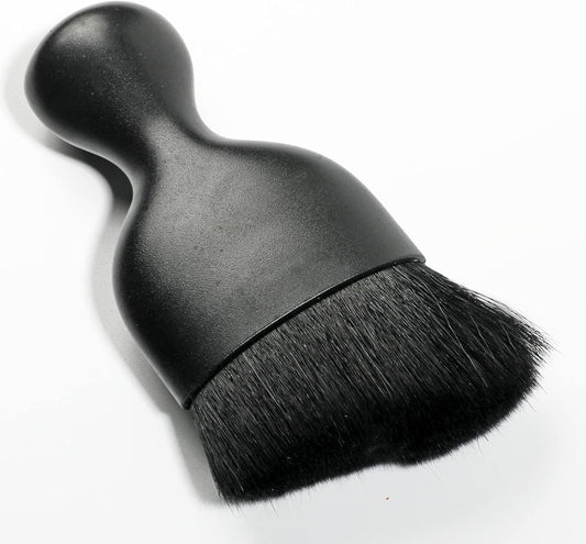 AOCISKA Car Interior Detailing Brush,Soft Bristle Cleaning Brush Car Detailing Brush Dusting Brush,Car Interior Cleaning Tool,Auto Detail Brush Car Dash Duster Brush (Black) (QXS002)
