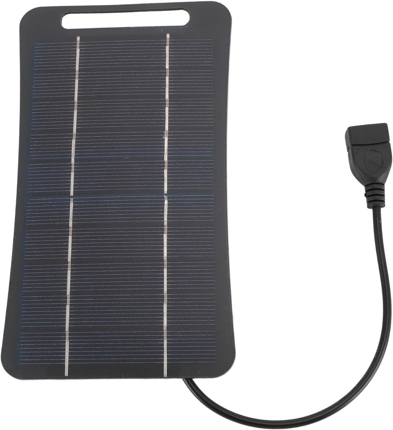 gernie Mini 5V 5W USB Solar Panel Charger for Cell Phone, Small USB Fan, Night Light, Water Pump, High Efficiency Monocrystalline Silicon