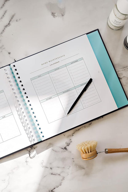 Beautifully Organized Home Planner: The Ultimate Step-by-Step Guide to Organizing Your Home Life