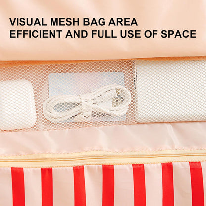Underwear Travel Organizer | Socks Organizer Travel Bra Bag | Moving Packing Case, Foldable Organization Pouch for Closet Dorm Hotel Daily Use