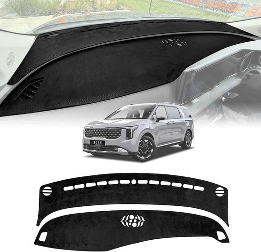 X-CAR Dash Mats for Kia Carnival KA4 Series 2020-2025 Non-Slip Microfiber Pad Cover Interior Accessories