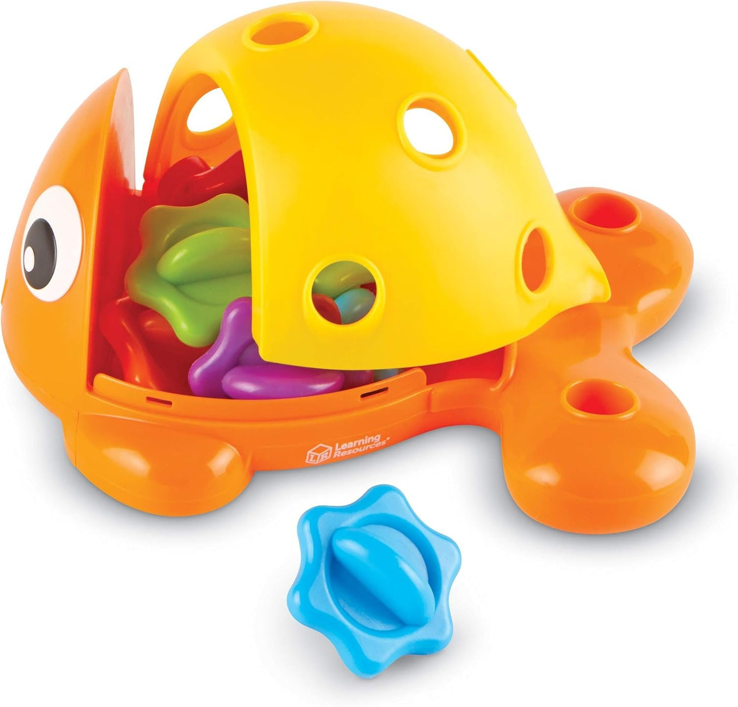 Learning Resources LER9093 Finn The Fine Fish, Sensory & Fine Motor Toy, Ages 18 Months+, OSFA