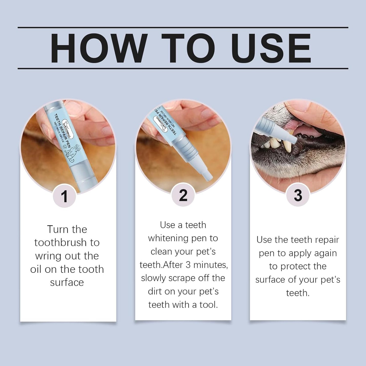 Spray per la Pulizia dei Denti per Cani e Gatti, Spray Orale per Animali Domestici, Pet Dental Care Toothpaste, Dentifricio per Cani, per Pulizia Denti Cane e Alito Cane, Contro Placca, Tartaro, 08