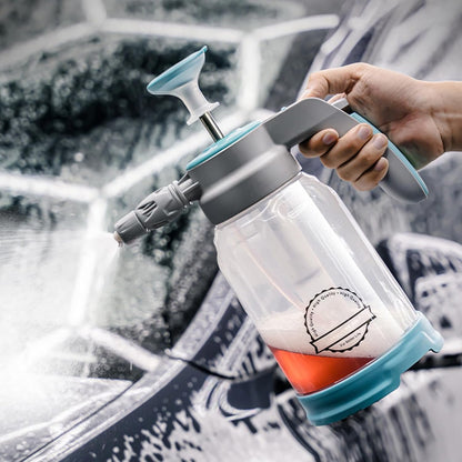 Car Wash Nozzle, Portable Foam Sprayer, Vehicle Soap Dispenser, 12.99 x 4.92 Inch High-Pressure Spray Power, Adjustable Foam Output, Ideal for Auto Detailing & Home Cleaning