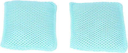 Dish Scrubber Reusable Kitchen Cleaning Cloth Set Safe Ceramic Mesh Material Efficient Scrubbing for Pots Pans Dishes Household 2PCS