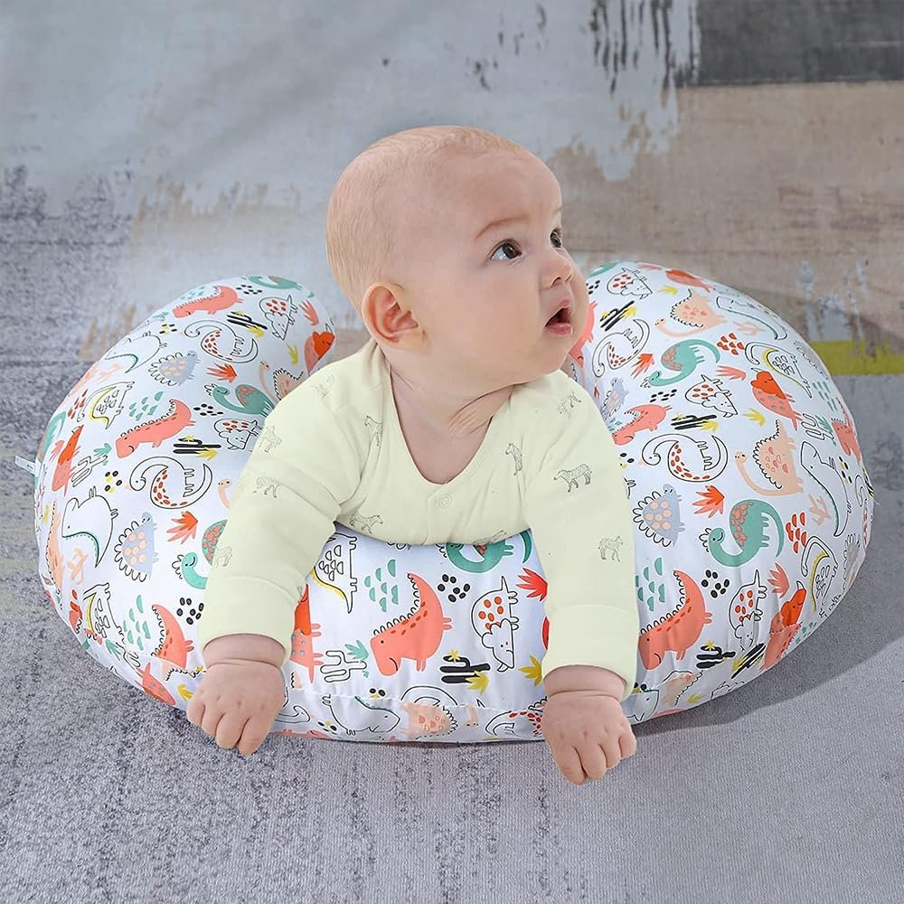 Nursing Pillow for Breastfeeding, Multifunctional Breast Feeding Pillows for Mom, Infant Feeding Support Pillow for 0-12 Months, Newborn Support Pillow for Breastfeeding and Bottle Feeding (Style E)