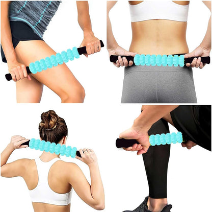 Liposuction Muscle Massage Roller Stick, Lymphatic Massager Roller Physical Therapy Roller Stick Relief Sore Muscle Tightness for Athletes, Yoga, Help Exercise Leg, Back Recovery