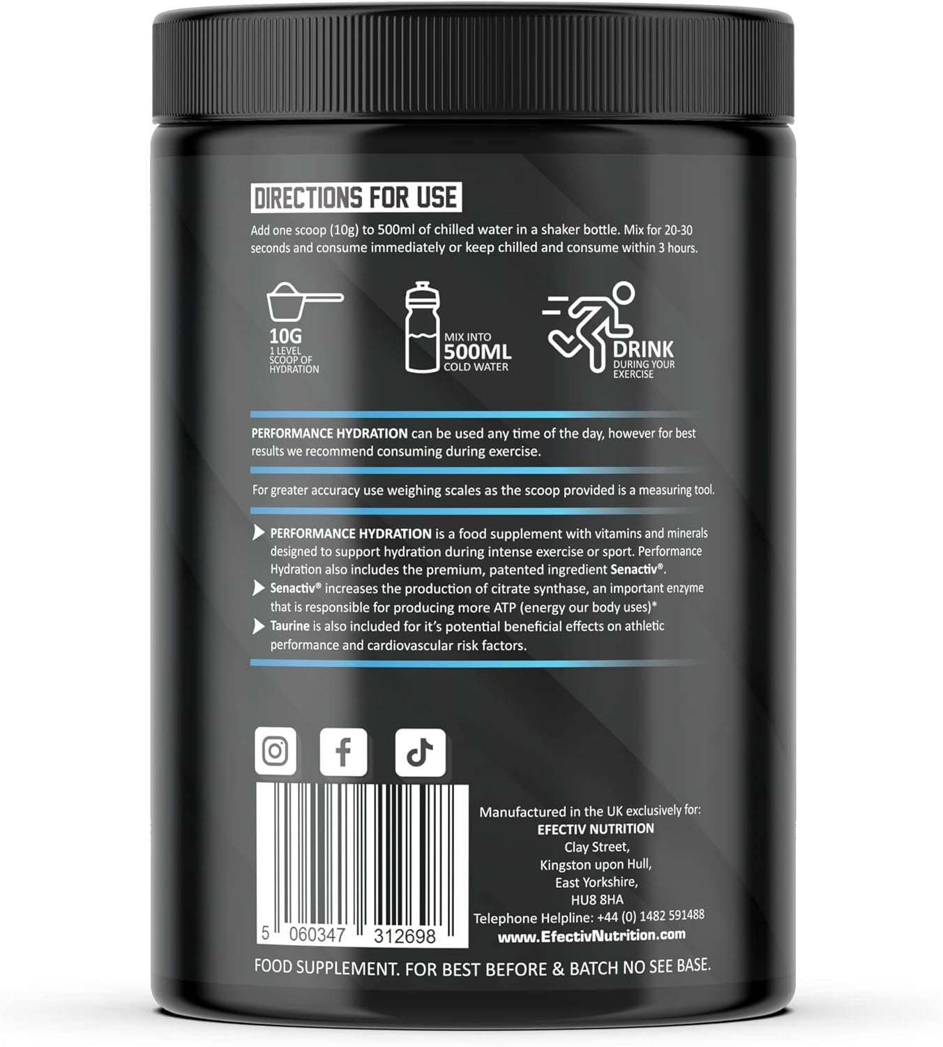 Performance Hydration, Mango & Passionfruit - 600g