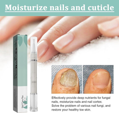 Mullend Nail Care Pen, Nail Growth Treatment Pen, Cuticle Oil with Natural Ingredients, Strengthening with Oil, Vitamin E and Aloe Vera (3 Piece)