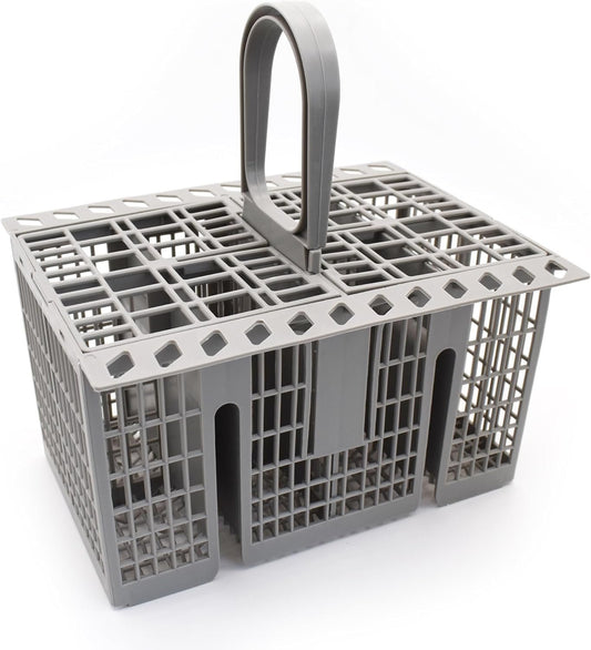 QingHong Dishwasher Cutlery Basket for ItaIdos, Hotpoint 99673-8729ï¼ŒC00257140ï¼ŒC00386607, Compatible with G-E, Whirl-pool, Bo-sch, May-tag, Kitchen-Aid, Ken-more