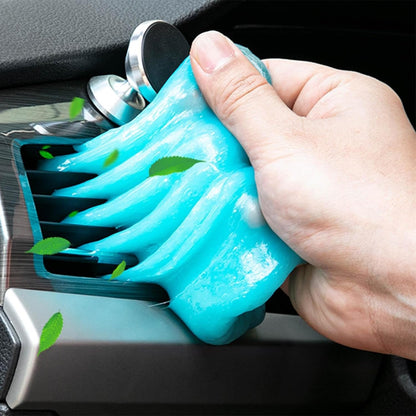 Car Cleaning Gel – Car Detailing Cleaning Gel, Dust Cleaner Gel, Cleaning Putty Dashboard Dust Remover Putty Auto Duster Car Interior Cleaner
