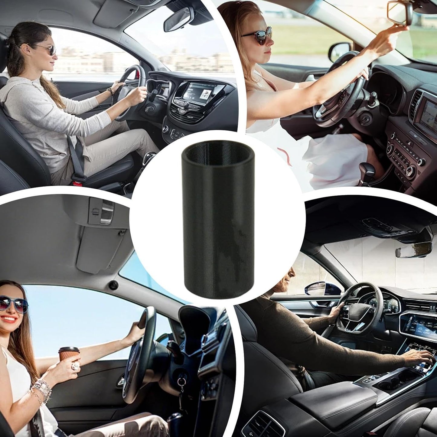 Generico Automotive Beauty Storage, Compact Lip Care Organizer, Convenient Car Accessories Holder, Space-Saving Makeup Container for Easy Access in Vehicles, Trucks, and Rvs