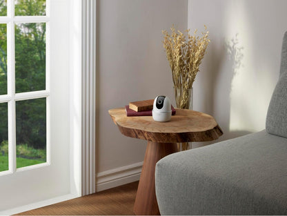 Lorex 4MP Pan & Tilt Indoor Smart Security Camera - Wireless 2K Wi-Fi Camera with Person Detection, Privacy Mode, 2-Way Talk, Smart Home Compatibility, 360° Pan/Tilt View - Free 16GB Micro SD