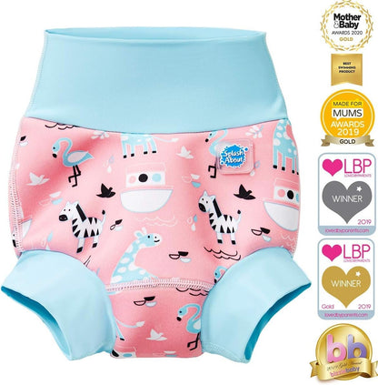 Splash About Happy Nappy Swim Diaper Nina's Ark, 12-24 Months