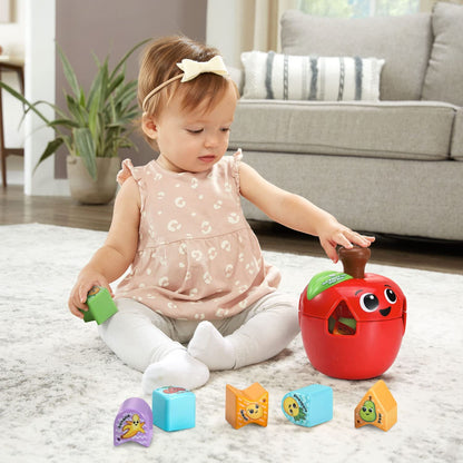 LeapFrog Spin and Change Apple Shape Sorter (English Version)
