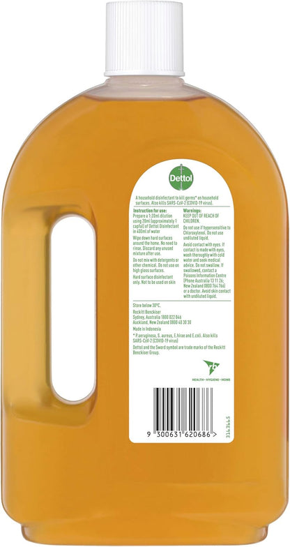 Dettol Antibacterial Household Grade Disinfectant Liquid, 750ml