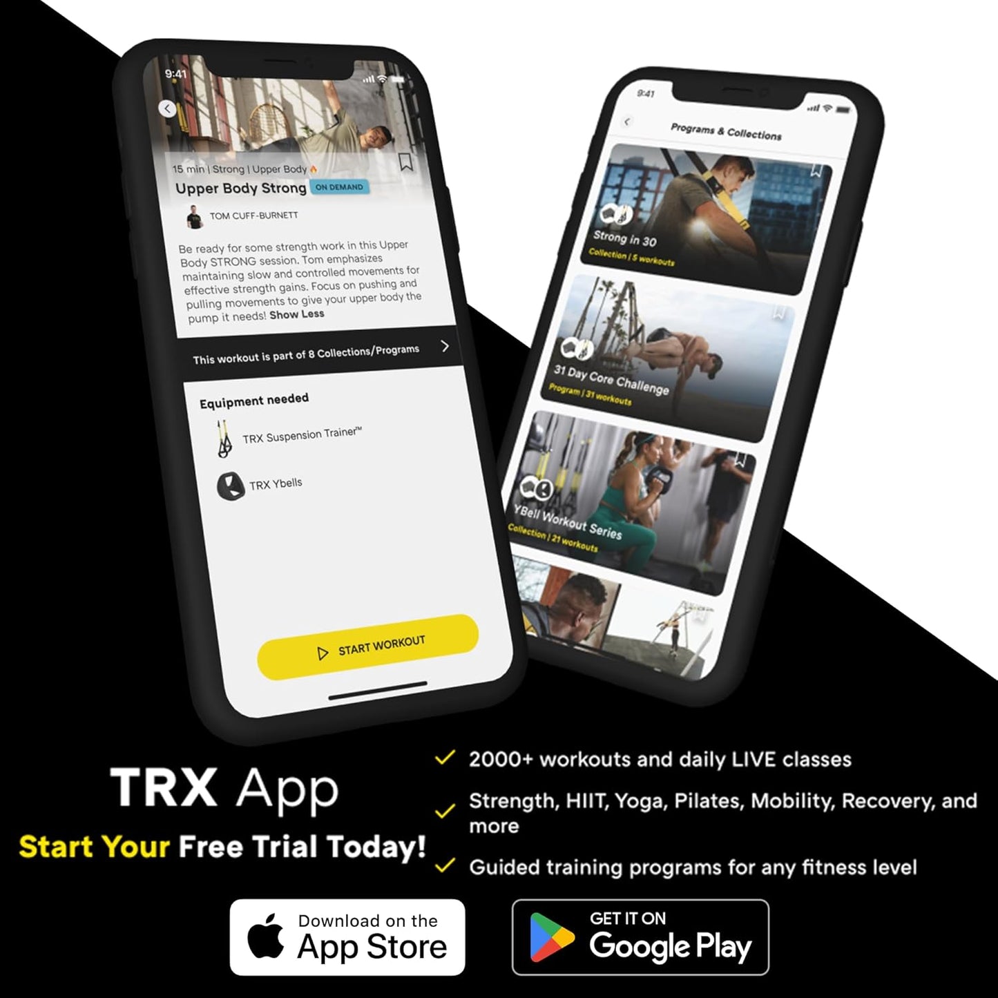 TRX GO Suspension Trainer System: Lightweight & Portable| Full Body Workouts, All Levels & All Goals| Includes Get Started Poster, 2 Workout Guides & Indoor/Outdoor Anchors