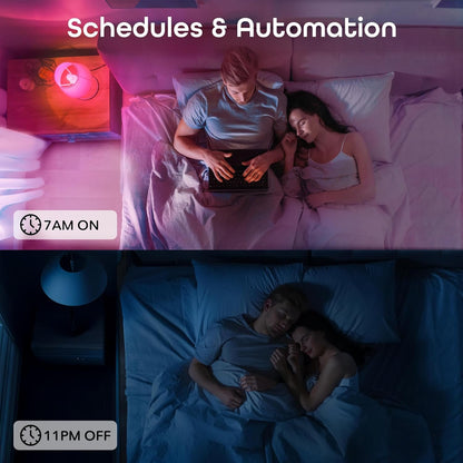 Geeni Prisma 1050 WiFi LED Light Bulb, Multicolor (2700K) – Dimmable LED Bulbs, A21, 75-Watt Equivalent – No Hub Required – Works with Alexa & Google