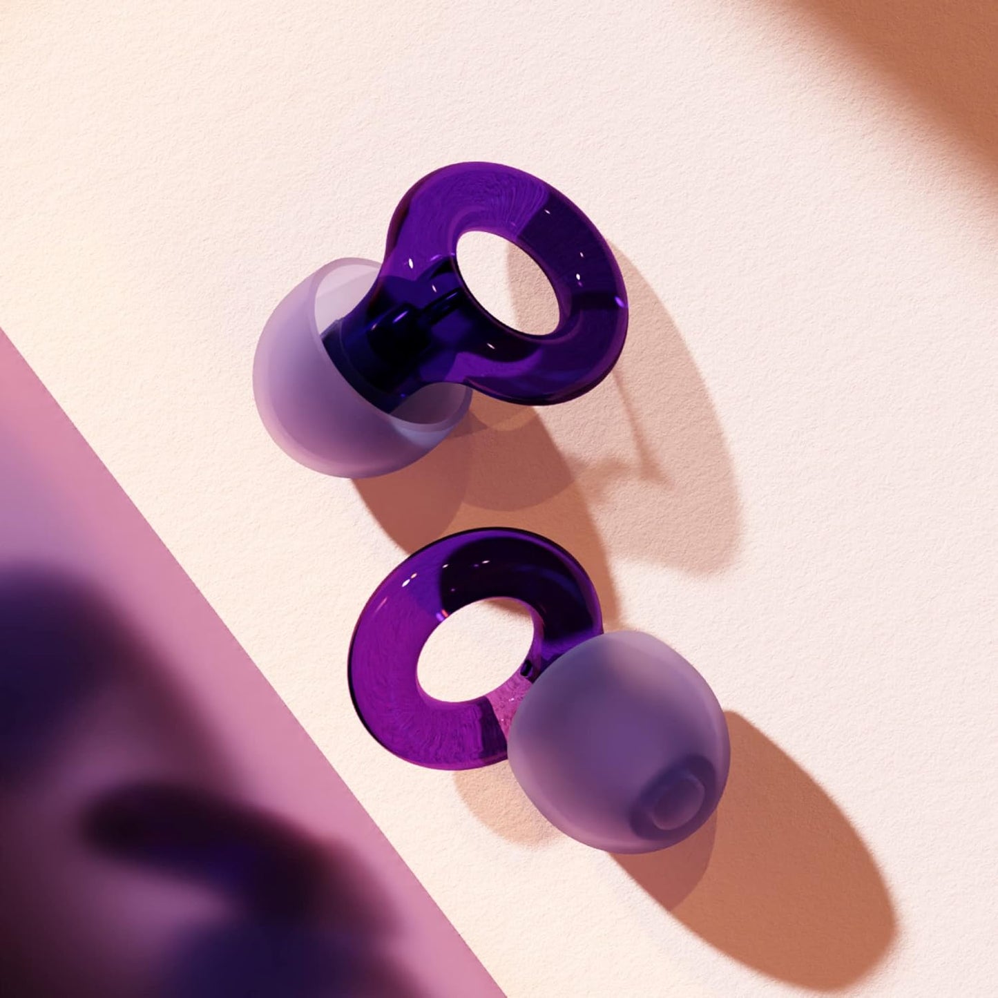Loop Engage Solstice Earplugs for Conversation – Low-level Noise Reduction with Clear Speech – Social Gatherings, Noise Sensitivity & Parenting – 8 Ear Tips in XS/S/M/L - 16 dB coverage - Violet