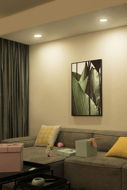 Philips Hue White 9W Equivalent 65W BR30 Base E26 LED Smart Bulb, Dimmable, Bluetooth & Zigbee Compatible, Voice Activated with Alexa, for Recessed Cans and Downlights, 2-Pack