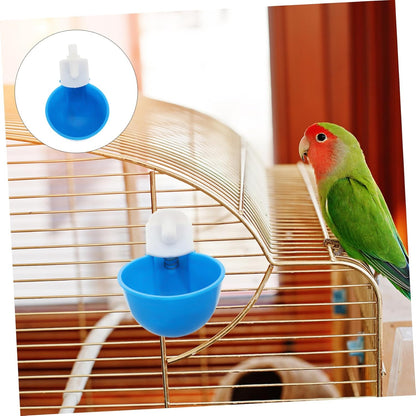 TOYANDONA 5 Pezzi Tazza Abbeveratoio per Pollame da Design Resistente e Compatto per Galline e Uccelli Materiale e Facile da Utilizzare