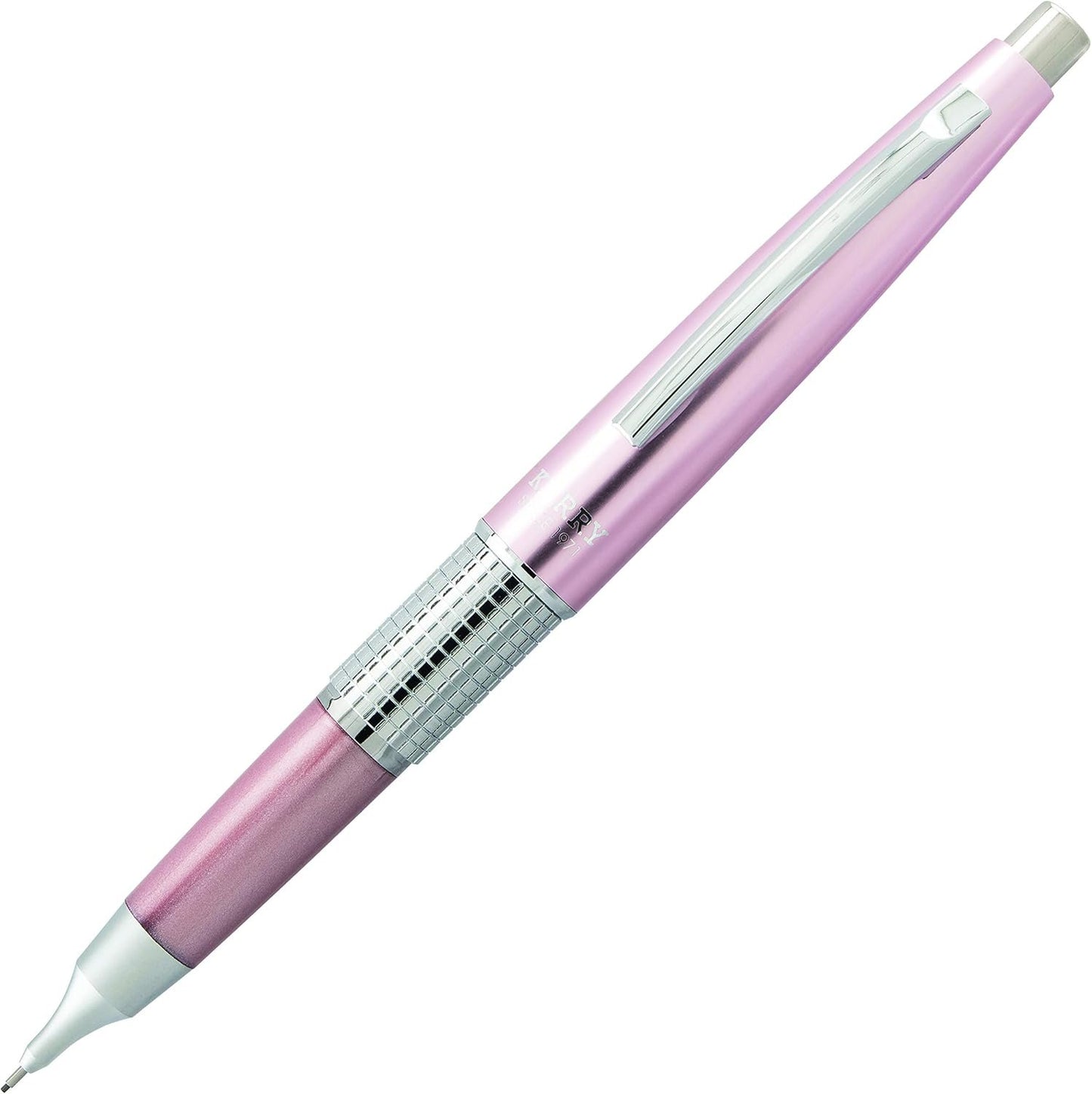 Pentel Kerry Mechanical Pencil, 0.5mm Fine Point, Writing, Drawing, Gifts, All Metal Barrel, Metal Tip, Pink Barrel, Gift Case, P1035-P, 1 Pack