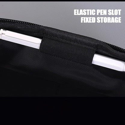 Cable Storage Bag | Charger Organizer Travel Case | Shock Absorbing Lined Zippered Tech Bag for Business Trips, Work, Airplanes, Portable, black, 説明を参照してください, See Description