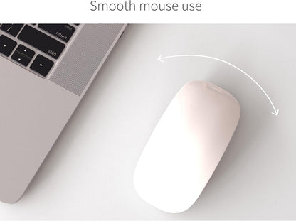 RENMTURE Dual-Sided Desk Pad, Natural Cork & PU Leather Large Mouse mats for Office and Home Work, Desk Protector Non-Slip, Waterproof, Easy Clean (White, 23.6" x 13.7")