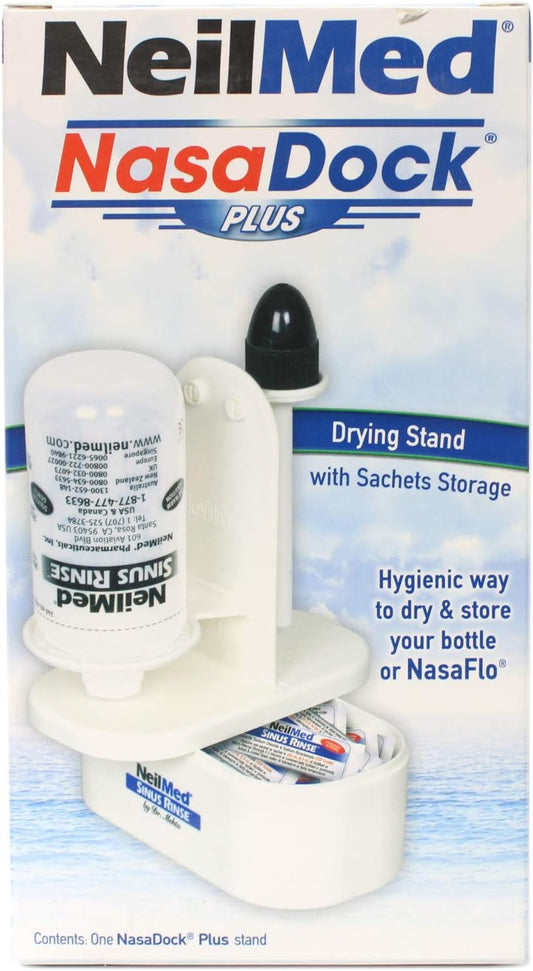 NeilMed Sinus Rinse NasaDock Plus Dry Dock Stand