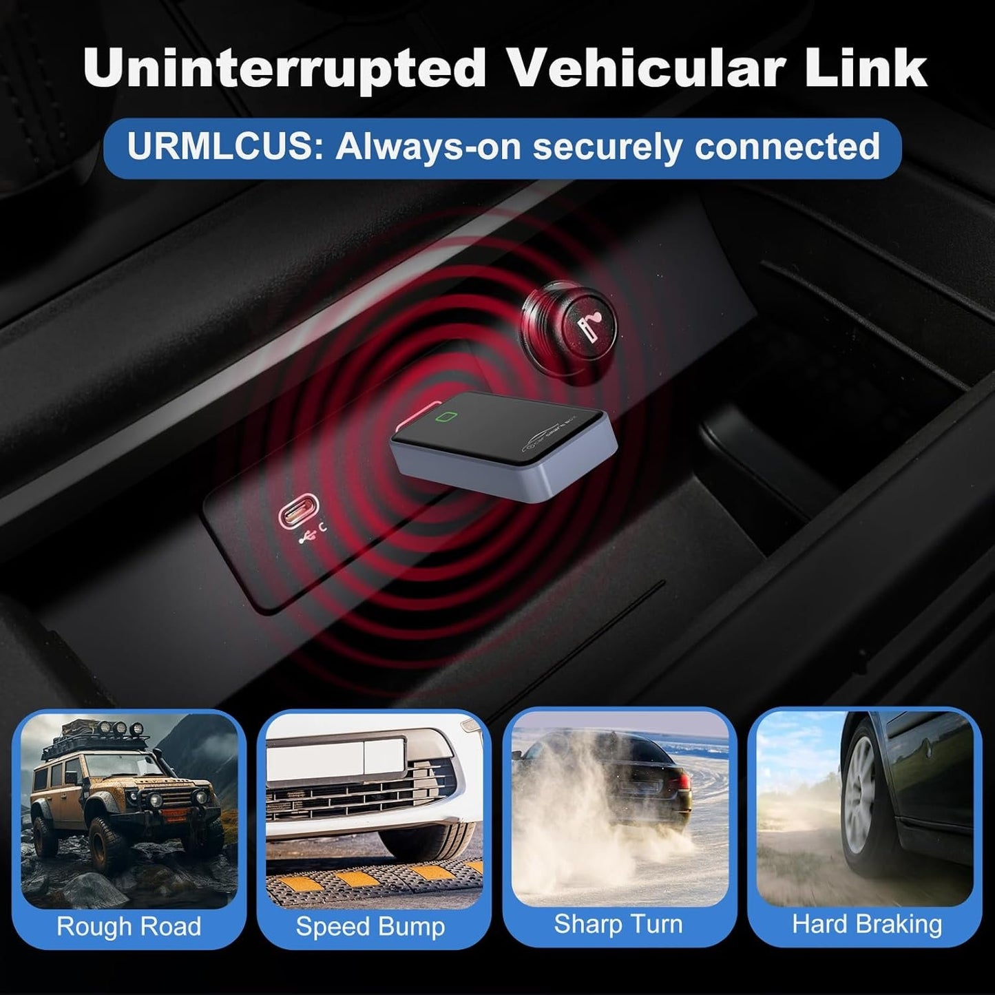 2-in-1 Wireless CarPlay Adapter for iPhone & Android - Bluetooth 5.4 & Dual-Band WiFi - Plug & Play - Stable -20°C Cold Weather Performance - Zero Delay Steering Wheel Control with USB-C Adapter