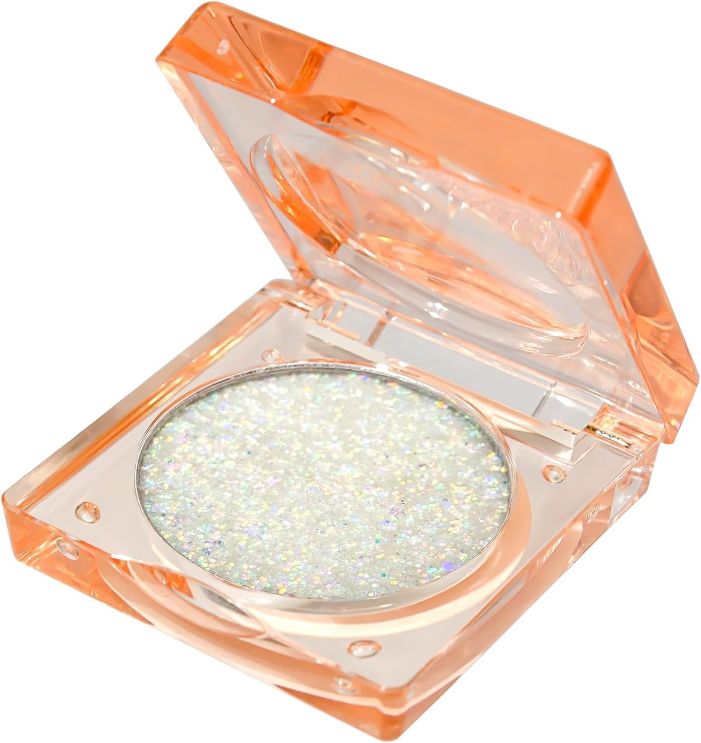 Face Glitter, Body Glitter, Glitter Makeup Face Paint for Eye Lip Hair, Festival Rave Accessories, Safe for Face, Easy Application & Removal, Silver Glitter