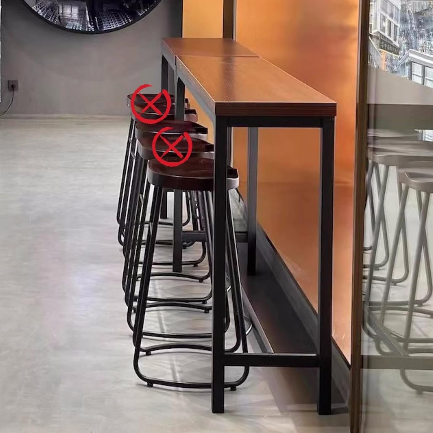 Bar Table,High Table,Bar Height Table,Counter Height Table,Counter Height Dining Table,Pub Table,Table Haute,High Top Table,Multifunctional Bar Table 100cm(39.4in)