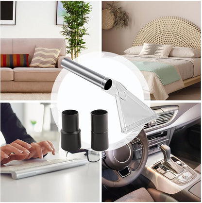 Générique Shop Vac Extractor Attachment, Heavy-Duty Wet Dry Multi-Purpose Tool, Accessories for Cleaner Extration, Upholstery, Carpet Detailing, and Deep Cleaning Solutions